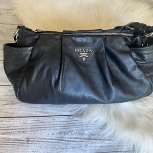 Prada purse black shoulder bag